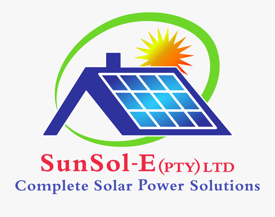 Sunsol-e - Solar Energy Logo Ideas, Transparent Clipart