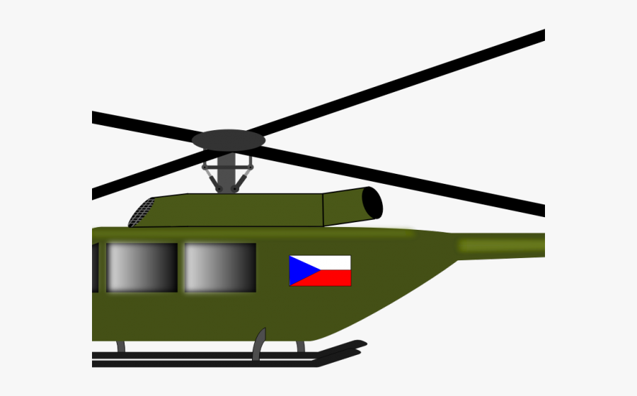 Army Helicopter Clipart Apache Helicopter - Clip Art Helicopter, Transparent Clipart