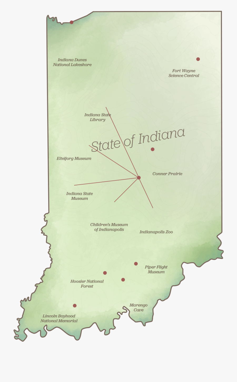 Welcome To The Indiana Destination"s Website - Red For Ed Indiana, Transparent Clipart