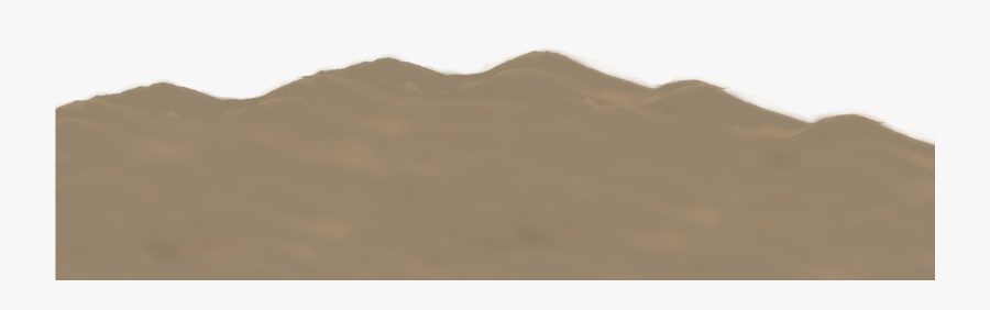 Transparent Desert Background Clipart - Erg, Transparent Clipart