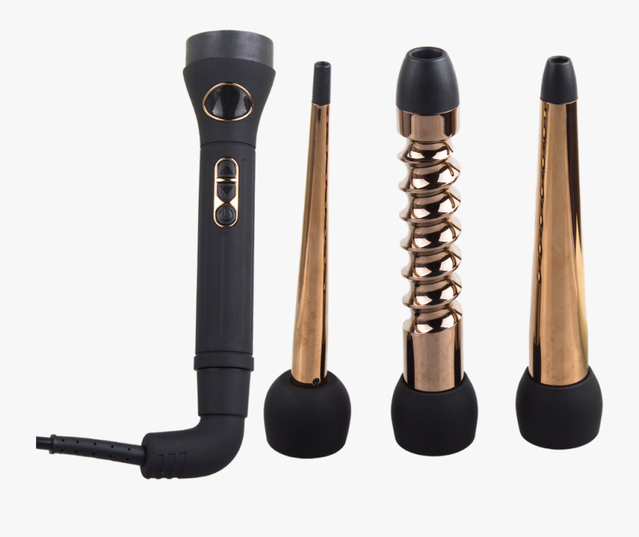 New Magic Professional Salon Hair Curler Interchangeable - Metalworking Hand Tool, Transparent Clipart