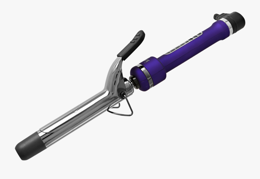 Ion Curling Iron 1 Inch Clipart , Png Download - Curling Iron Purple, Transparent Clipart