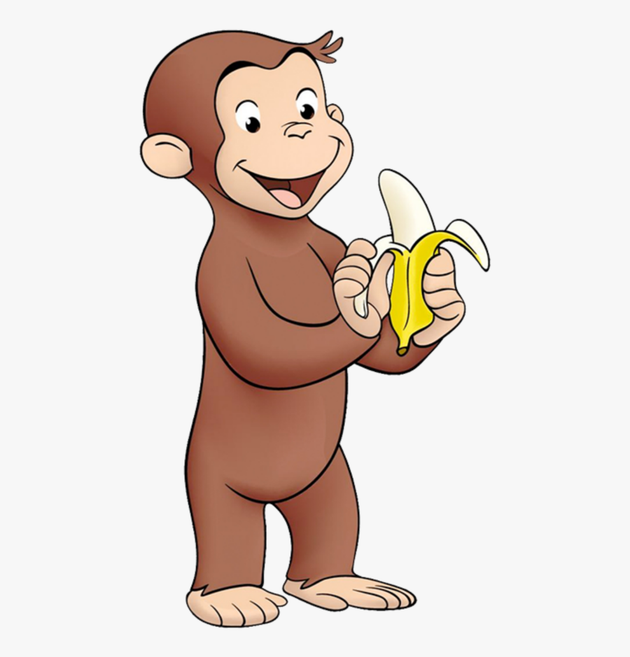 #mq #courious #george #monkey #banana - Curious George A Monkey, Transparent Clipart