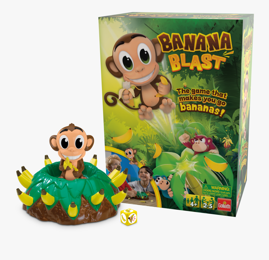 Banana Blast Game, Transparent Clipart