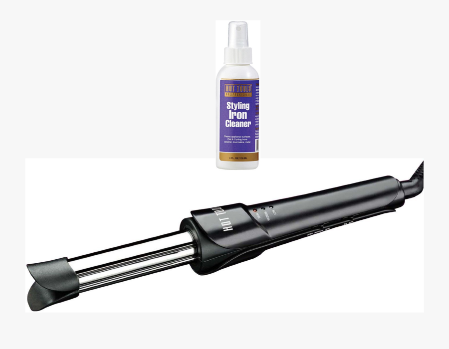 Transparent Curling Iron Png - Split Barrel Curling Iron, Transparent Clipart