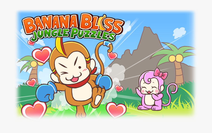 Jungle Puzzles - Banana, Transparent Clipart