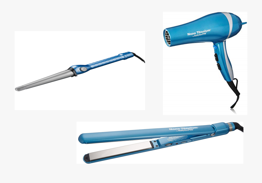 Babyliss Nano Titanium Professional Hair Dryer, Straightening - Babyliss Pro Nano Titanium Mid-size, Transparent Clipart
