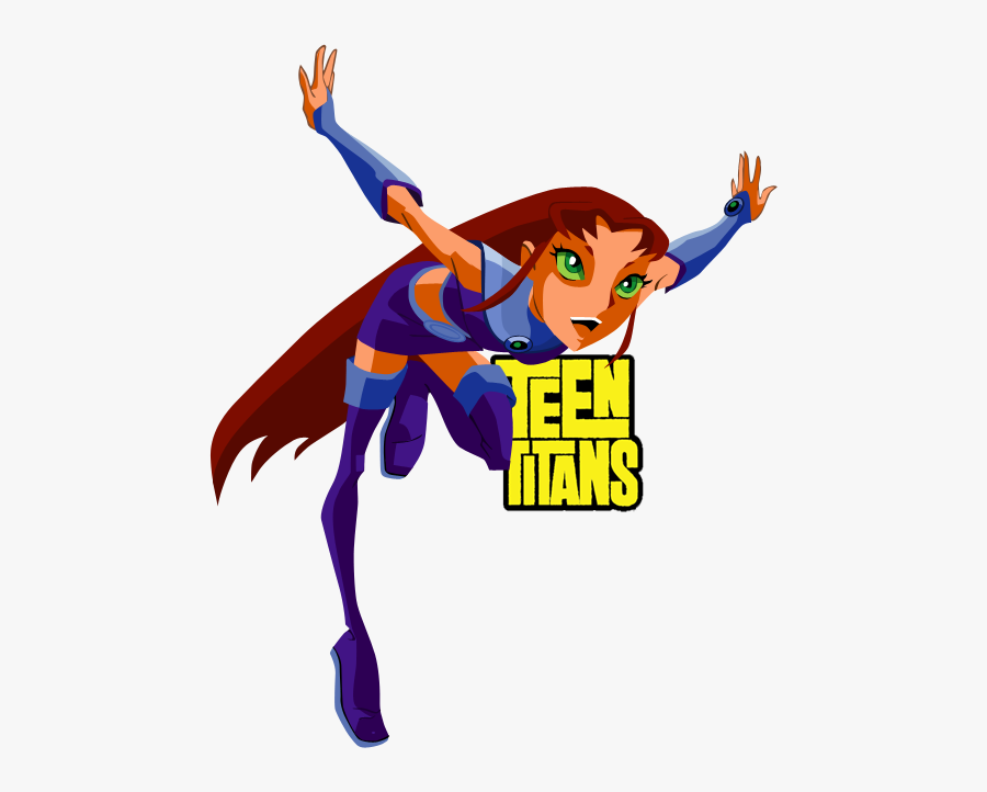 Teen Titans Starfire By True-r1kku - Teen Titans, Transparent Clipart