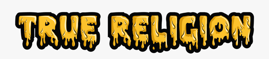 True Religion Logo Drawing, Transparent Clipart
