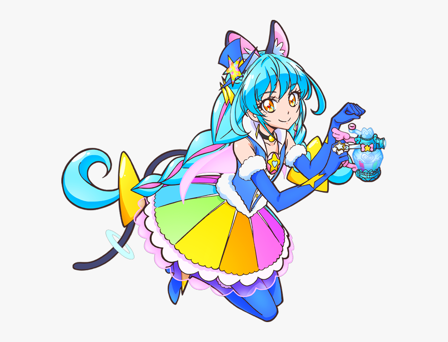 #precure #curecosmo #cosmo #cure #cute #cool #catgirl - Star Twinkle Precure Cure Cosmo, Transparent Clipart