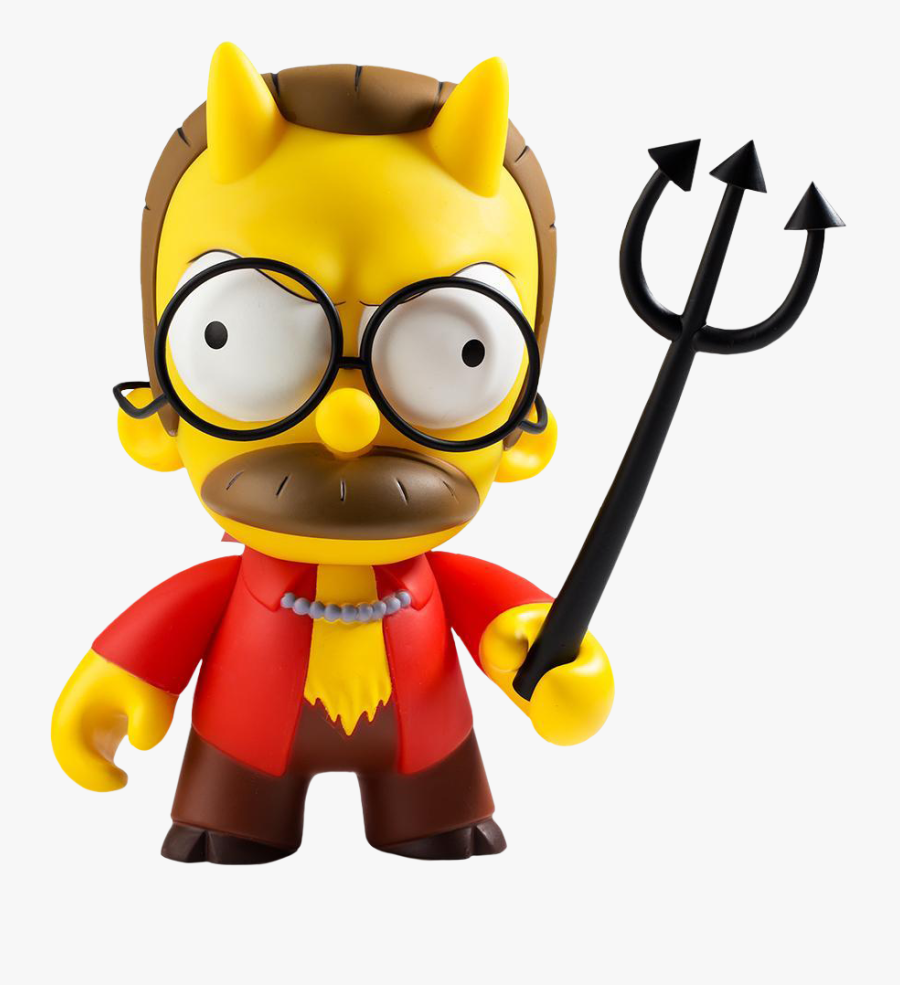 Devil Flanders Kidrobot, Transparent Clipart