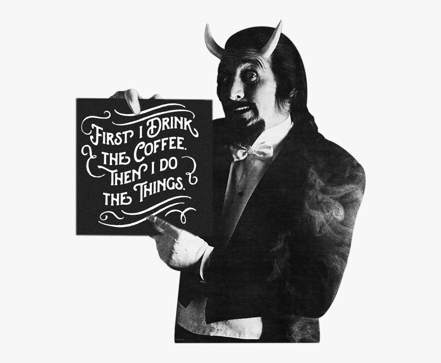 Coffee With The Devil, Transparent Clipart