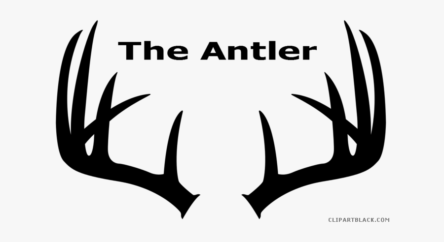 Antlers Animal Free Black - Brown Deer Antlers Clipart, Transparent Clipart