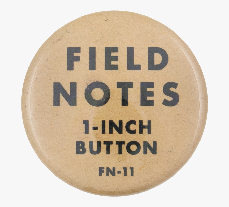 Clip Art Inch Button Busy Beaver - Field Notes, Transparent Clipart