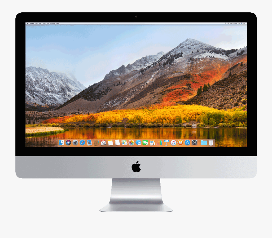 Clip Art Imac 27 5k - Mac Os 10.13 5, Transparent Clipart