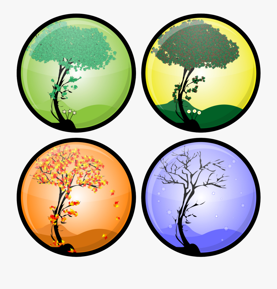 Transparent Wavelength Clipart - Easy Drawing Of Season, Transparent Clipart