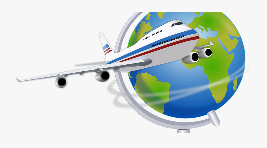 Airplane Clipart Travel, Transparent Clipart