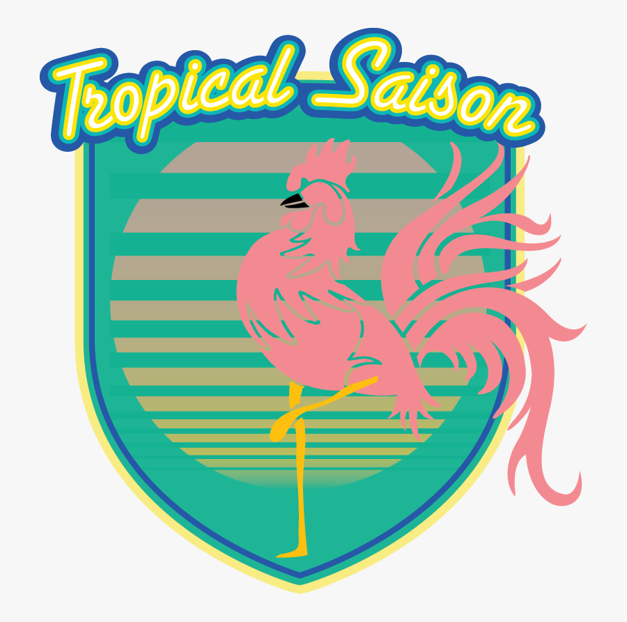 Tropicalsaisoncrest - Brewery Vivant Tropical Saison, Transparent Clipart