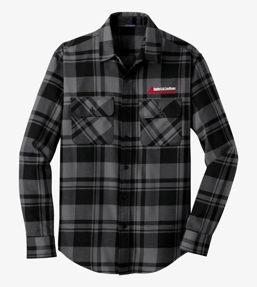 A1820m Men"s Plaid Flannel Shirt - Black And Gray Plaid Shirt , Free