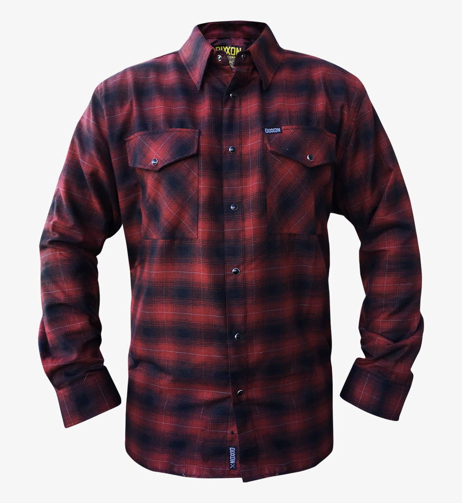 #flannel #clothes #tumblr #shirt #tumblrclothing #poppunk - Dixxon Flannel Oxblood, Transparent Clipart