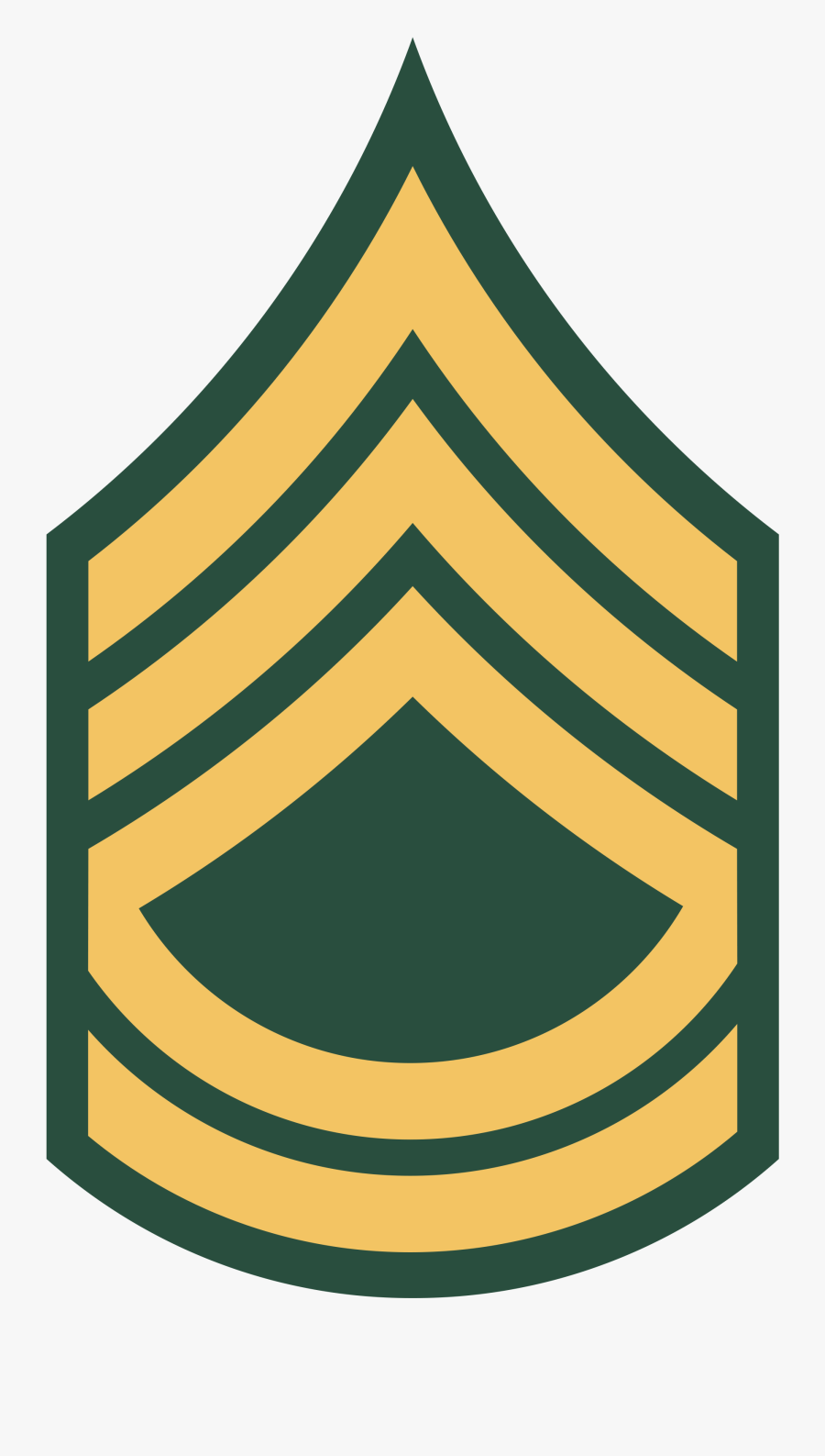 87787d04 - Army E 7 Rank, Transparent Clipart