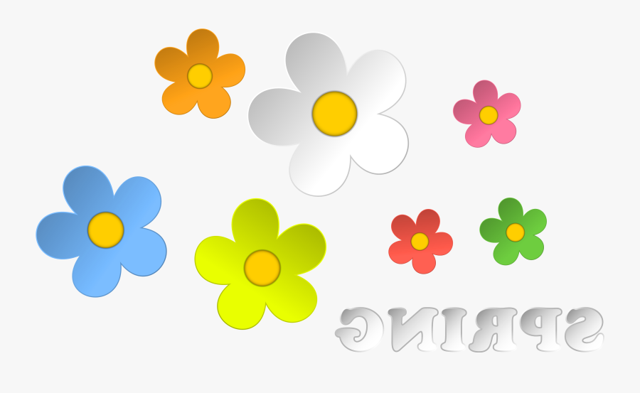 Spring Border Clipart, Transparent Clipart