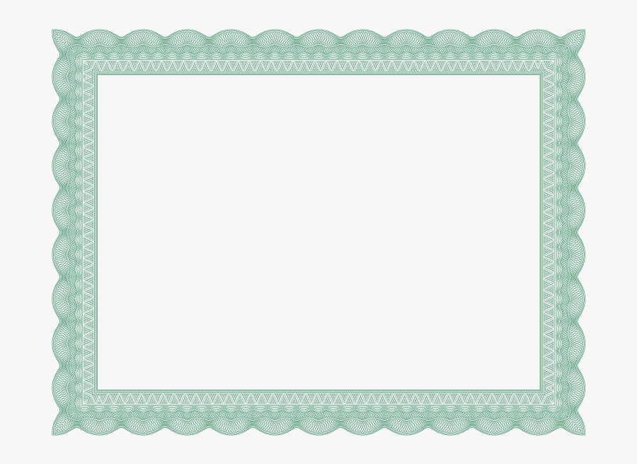 Blue Certificate Border Png, Transparent Png - Blue Certificate Border Png, Transparent Clipart