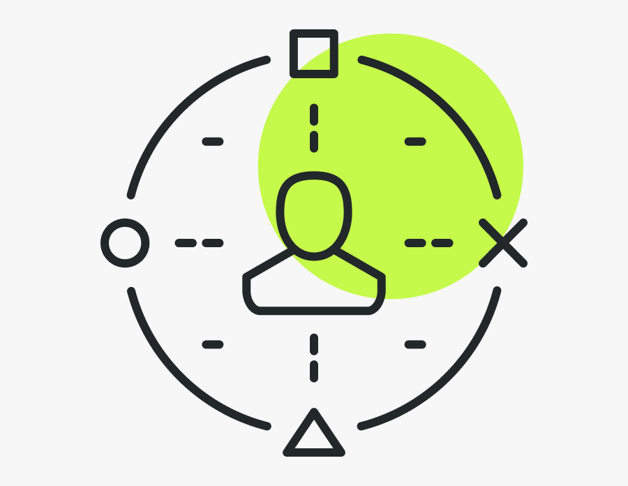 We Use Qualitative Research Methods To Solve Real Customer - Human Centric Design Icon, Transparent Clipart