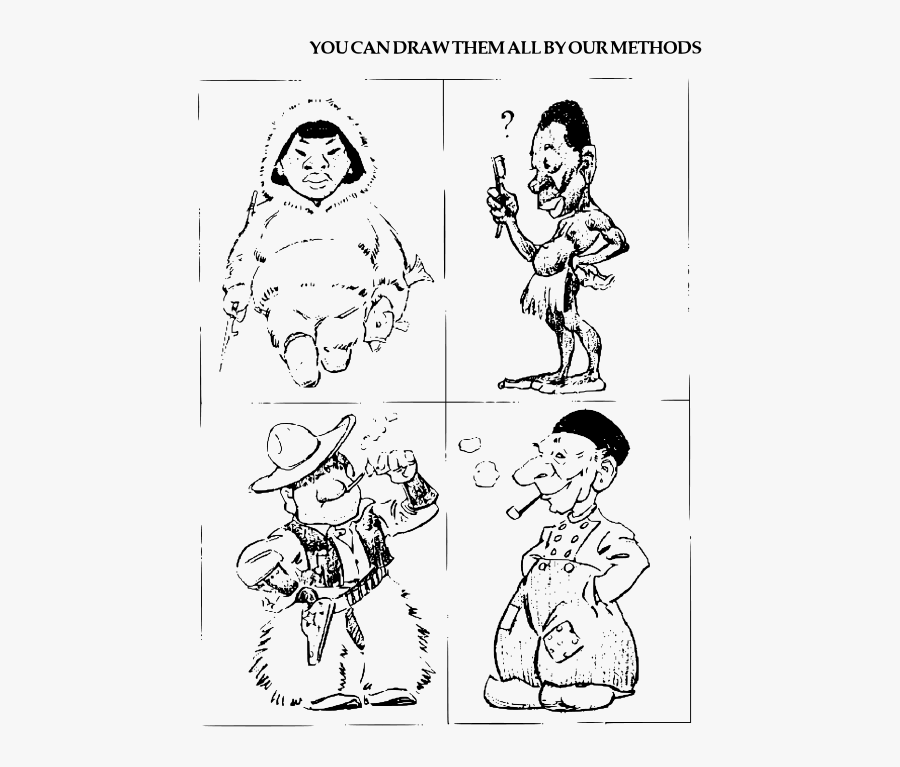 Andrew Loomis Fun With A Pencil 85 - Cartoon, Transparent Clipart