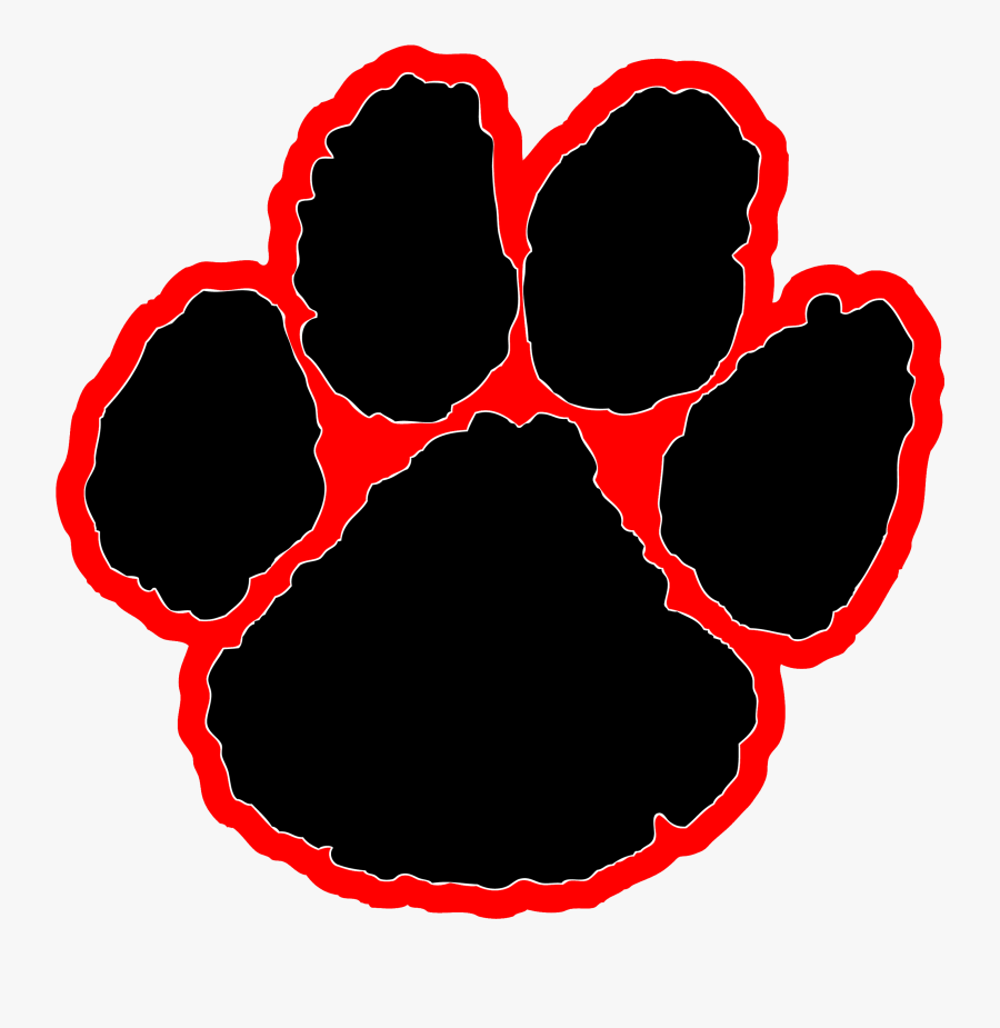 Valley View Cougar Paw, Transparent Clipart