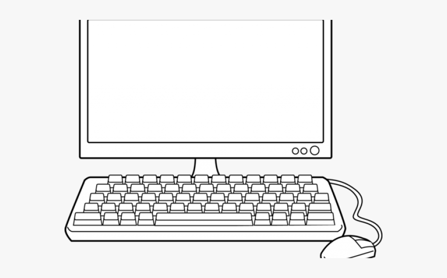 Computer, Transparent Clipart