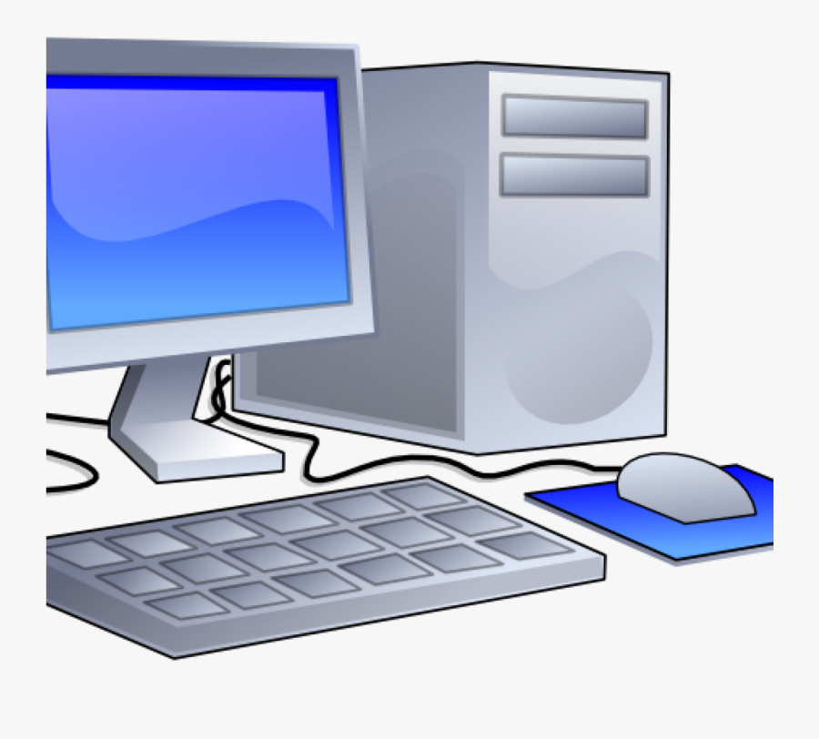 Computer Clipart Desktop Computer Clip Art At Clker - Desktop Computer Clip Art, Transparent Clipart