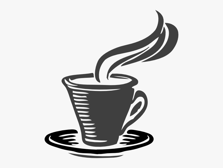 Coffee Mug Clipart Png - Coffee Clipart Black And White, Transparent Clipart