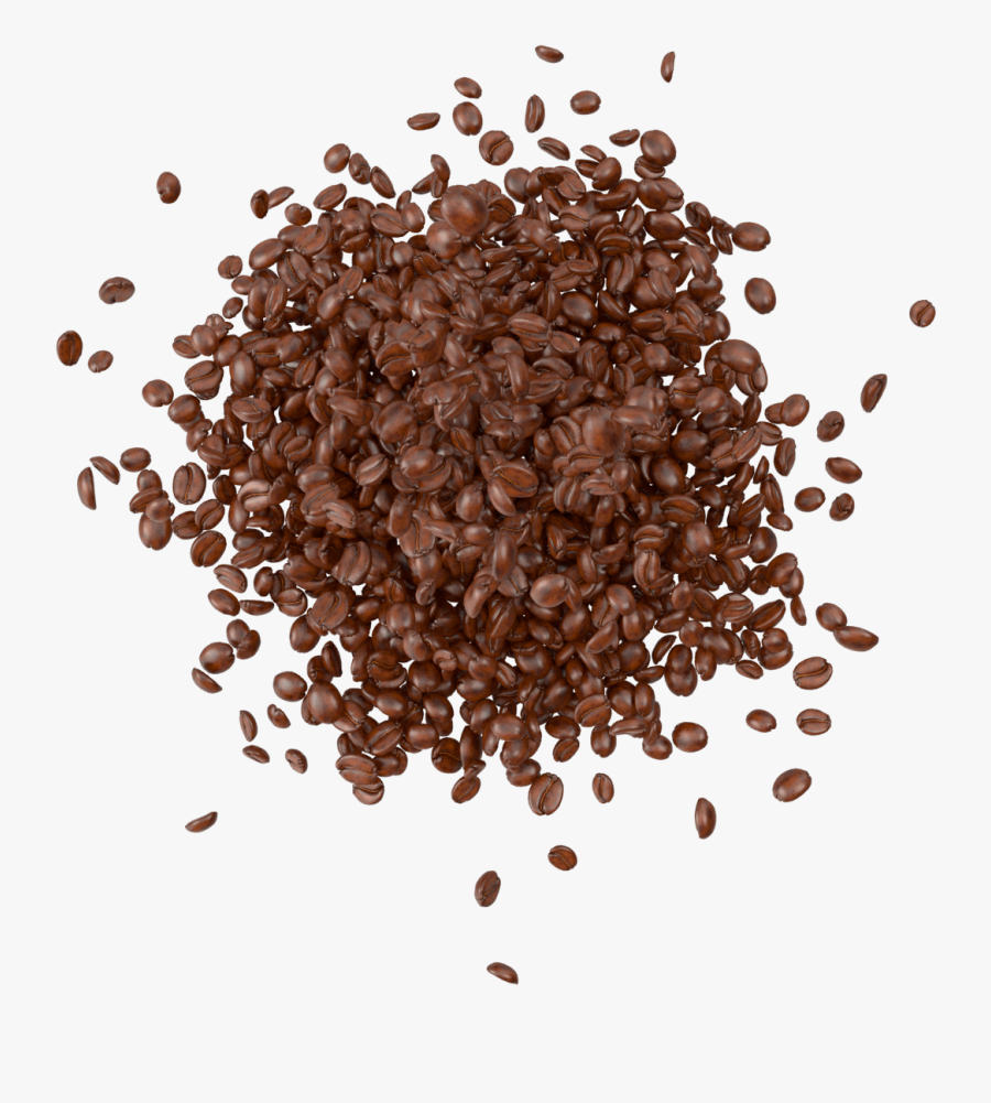 Coffee Beans Caffeine - Coffee Beans Falling Png, Transparent Clipart