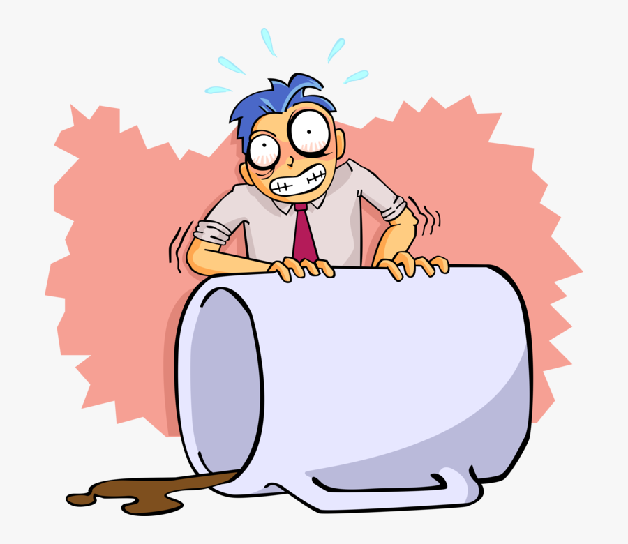 Vector Illustration Of The Negative Effects Of Drinking - Cartoon, Transparent Clipart