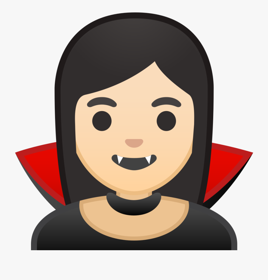 Skin Clipart Different Skin Color - Vampira Emoji, Transparent Clipart