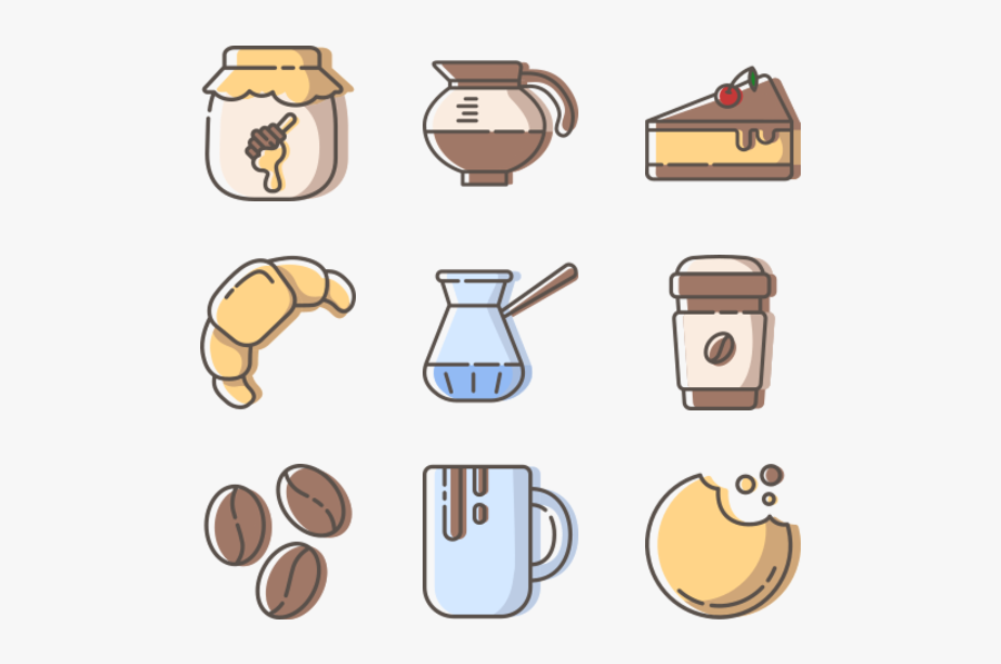 Tea And Coffee Color Vol, Transparent Clipart