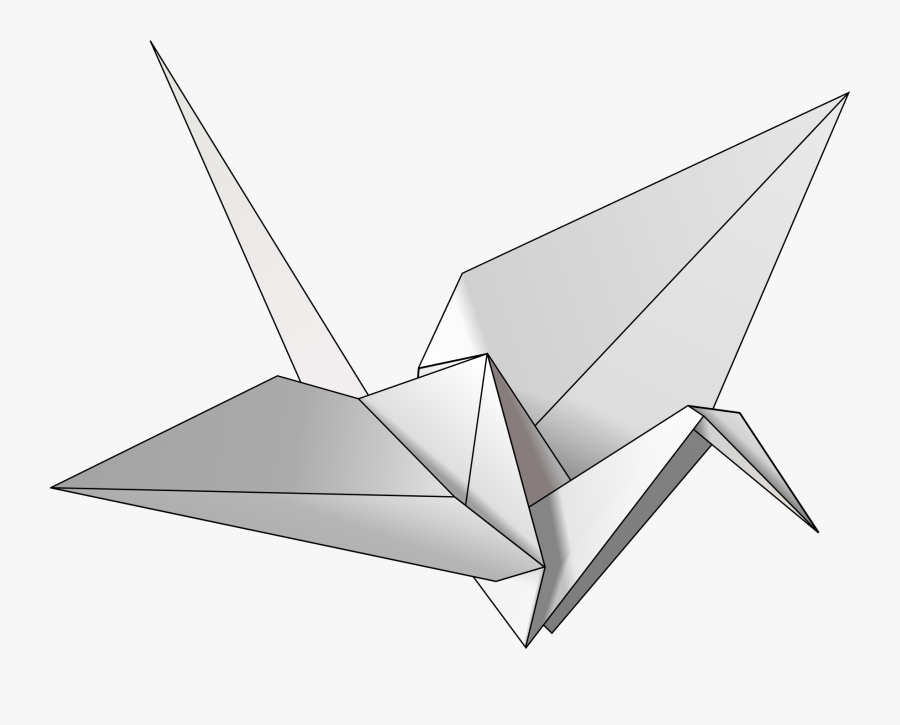Origami Tats Pinterest And - Transparent Graphic Origami Crane, Transparent Clipart