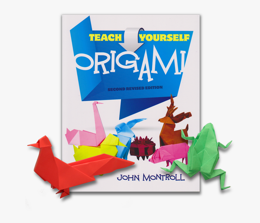 Book Front Teachyourself - Teach Yourself Origami: Second Revised Edition, Transparent Clipart