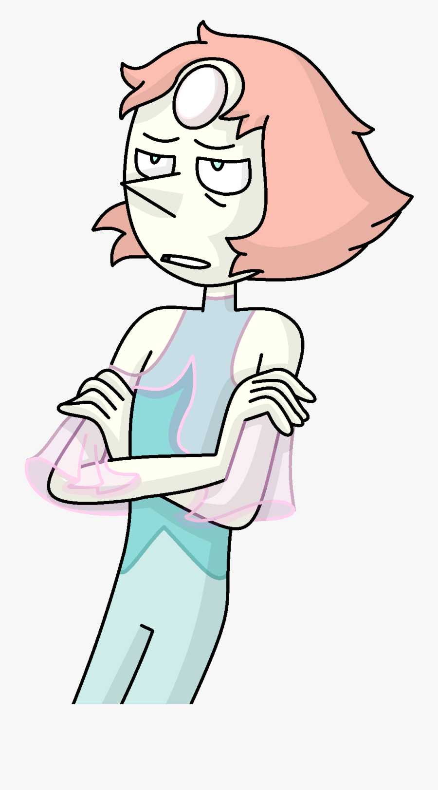 Stressed Pearl Shaded 160516wd - Pearl Steven Universe Shade, Transparent Clipart