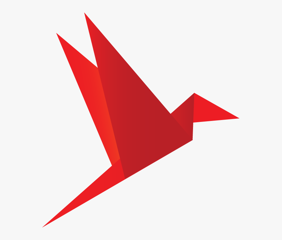 Origami Vector - Origami Bird Icon Png, Transparent Clipart