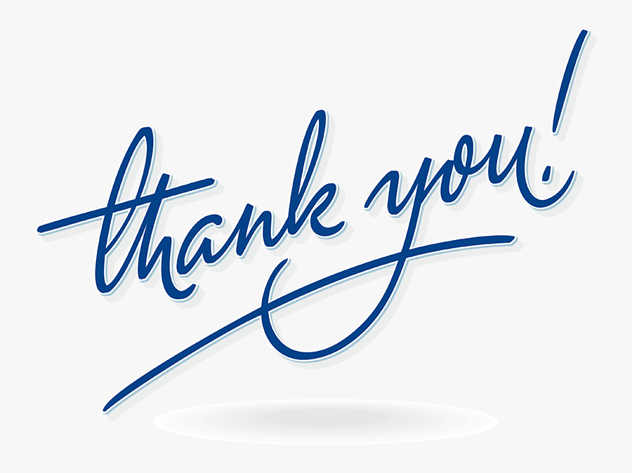 Thank You Wahoo Docks Sm - Thank You No Background, Transparent Clipart