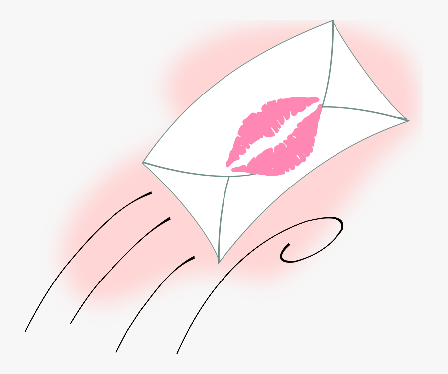 Beso En Una Carta, Transparent Clipart