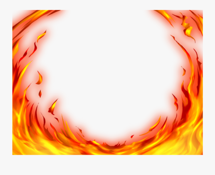 #fire #pbvorlage #circle #edge #freetoedit - Real Fire Png File, Transparent Clipart