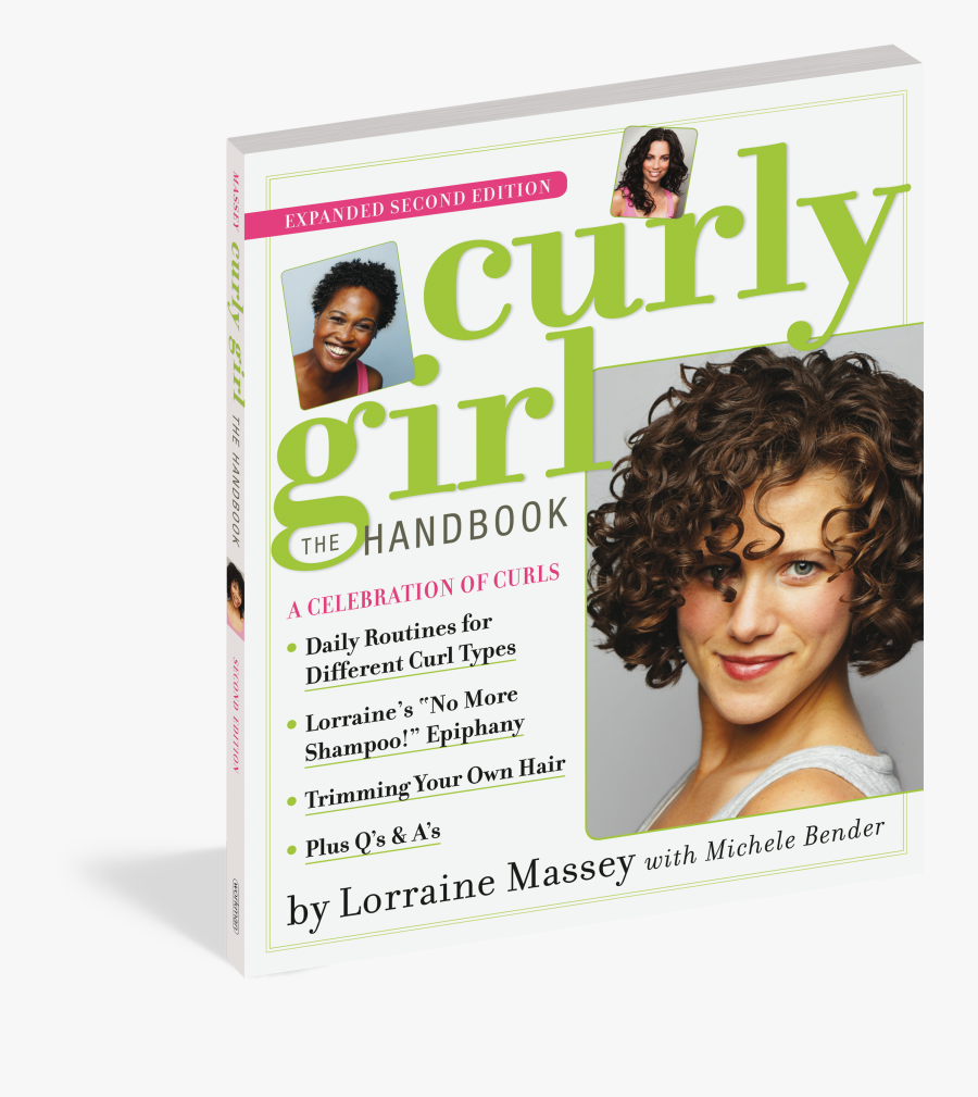 Image Result For Curly Girl Handbook - Lace Wig, Transparent Clipart