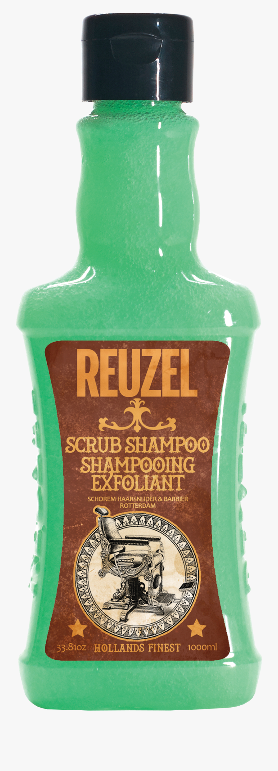 Reuzel Scrub Shampoo 350ml, Transparent Clipart