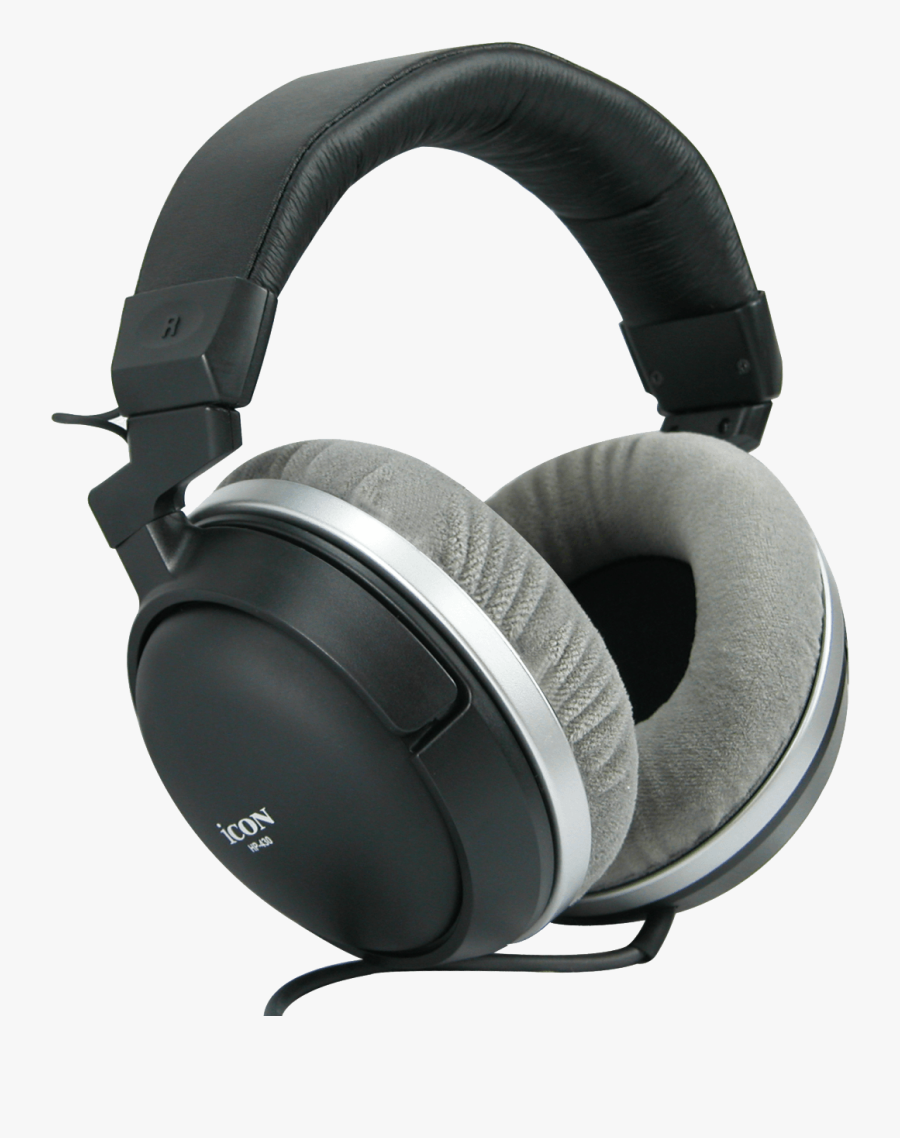 Grey Black Headphones - Headphones Hd Images Png, Transparent Clipart