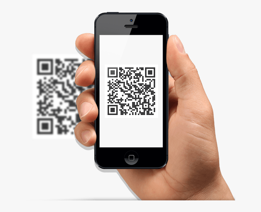 Qr Code Scan Hand - Scan Qr Code Png , Free Transparent Clipart