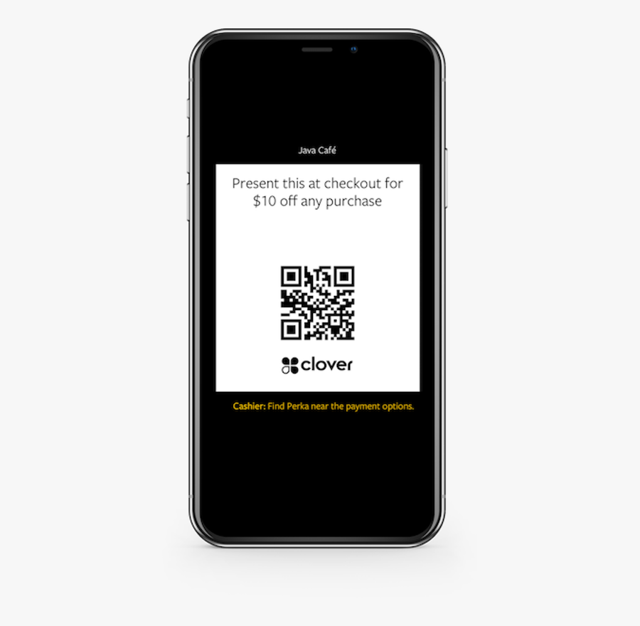 Clover Promos On Cell - Mobile Phone, Transparent Clipart