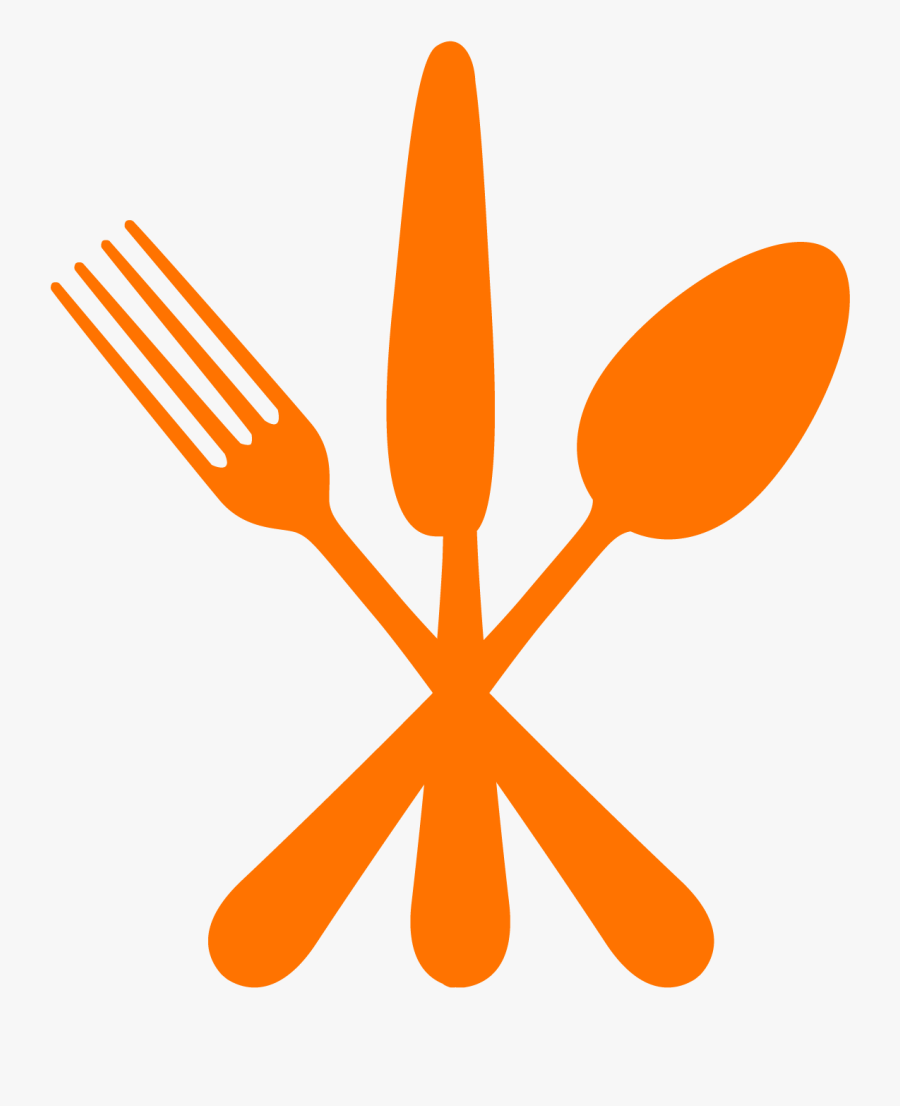 Ride The Rim Dining - Fork Spoon Knife Logo, Transparent Clipart